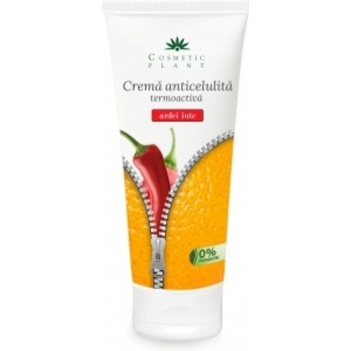 Thermally cellulite cream with hot pepper extract and Cafeisilan C2